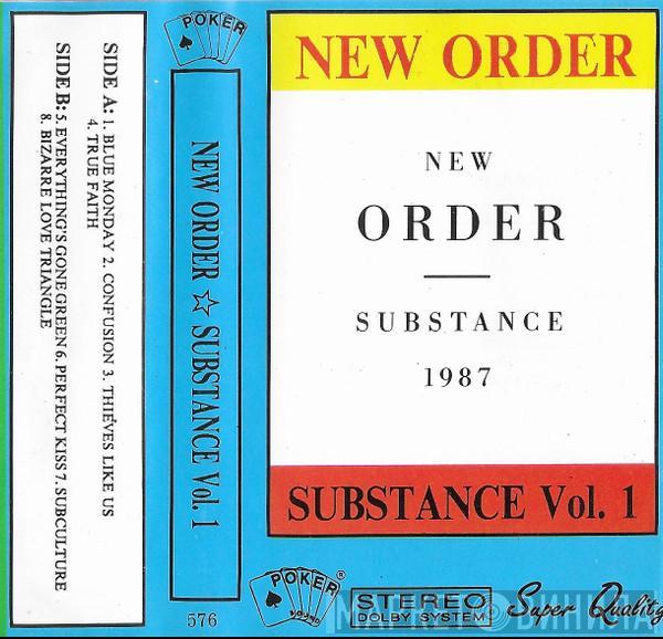  New Order  - Substance Vol. 1