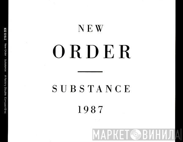  New Order  - Substance