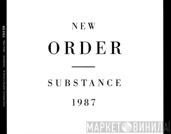  New Order  - Substance
