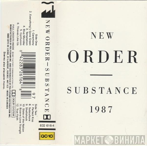  New Order  - Substance