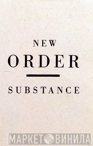  New Order  - Substance