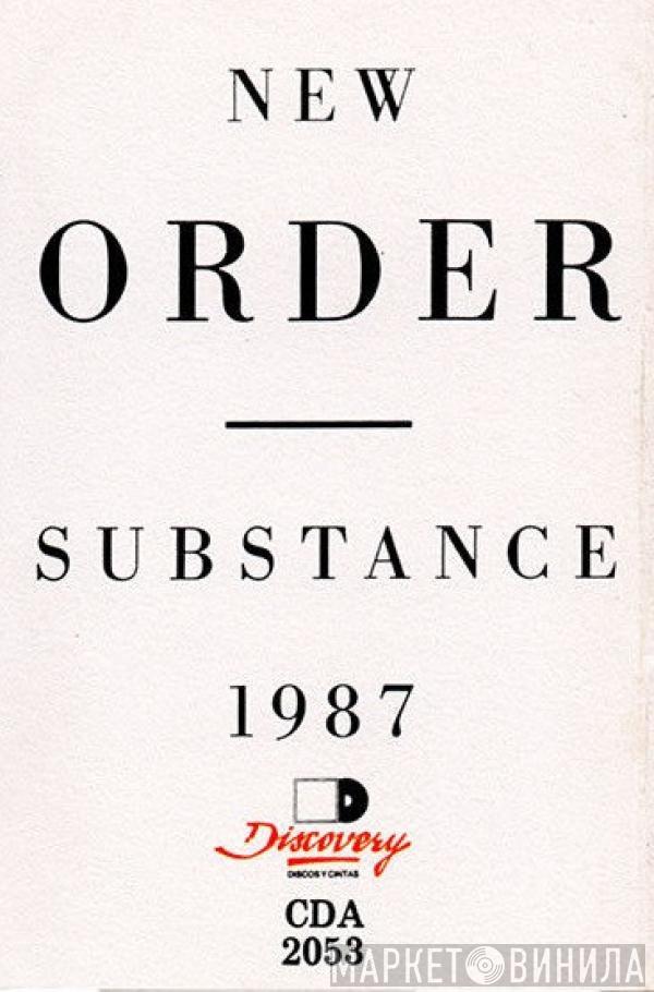  New Order  - Substance