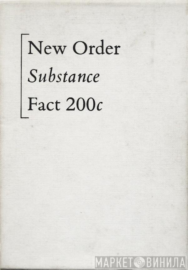 New Order - Substance