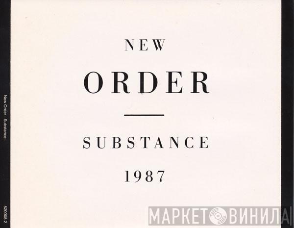  New Order  - Substance