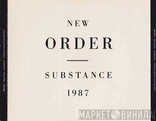  New Order  - Substance