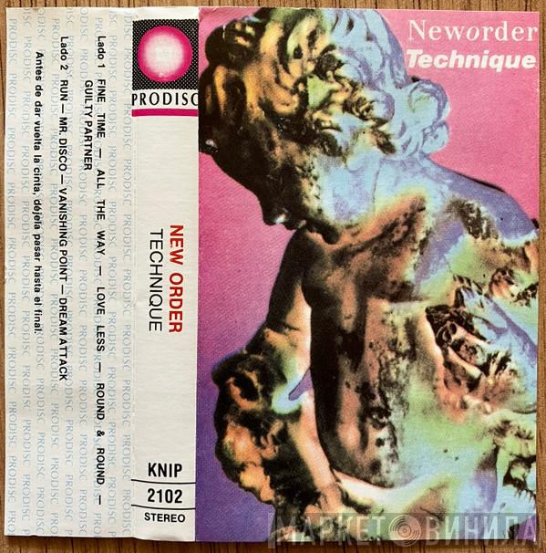  New Order  - Technique