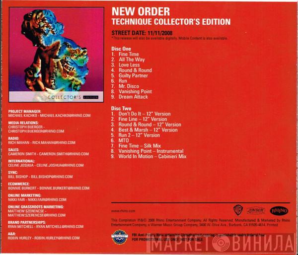  New Order  - Technique