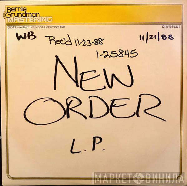  New Order  - Technique
