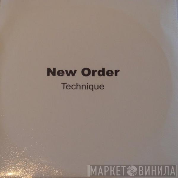  New Order  - Technique