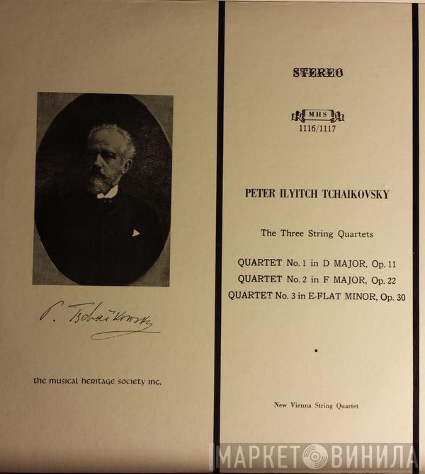 , New Vienna String Quartet  Pyotr Ilyich Tchaikovsky  - The Three String Quartets