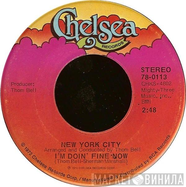  New York City  - I'm Doin' Fine Now
