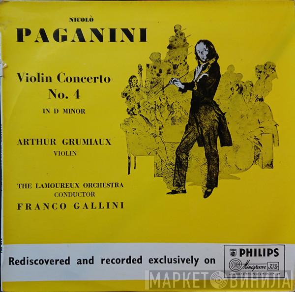 Niccolò Paganini, Franco Gallini, Orchestre Des Concerts Lamoureux - Concerto For Violin And Orchestra No. 4 In D Minor