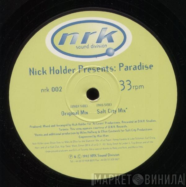 Nick Holder - Paradise