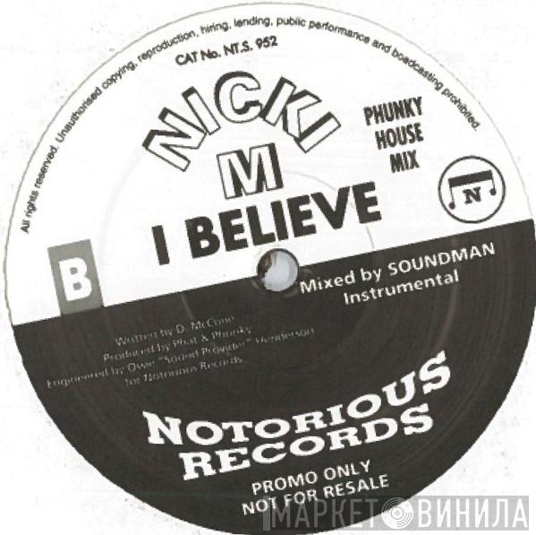 Nicki M - I Believe