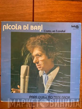  Nicola Di Bari  - Canta En Español