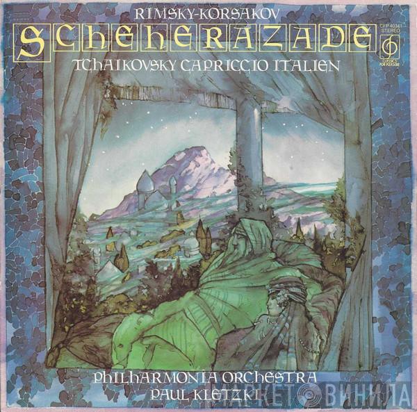 Nikolai Rimsky-Korsakov, Pyotr Ilyich Tchaikovsky, Philharmonia Orchestra, Paul Kletzki - Scheherazade / Capriccio Italien