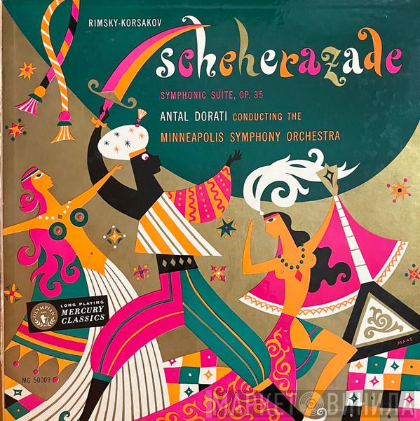 , Nikolai Rimsky-Korsakov , Minneapolis Symphony Orchestra  Antal Dorati  - Scheherazade Symphonic Suite, Op. 35