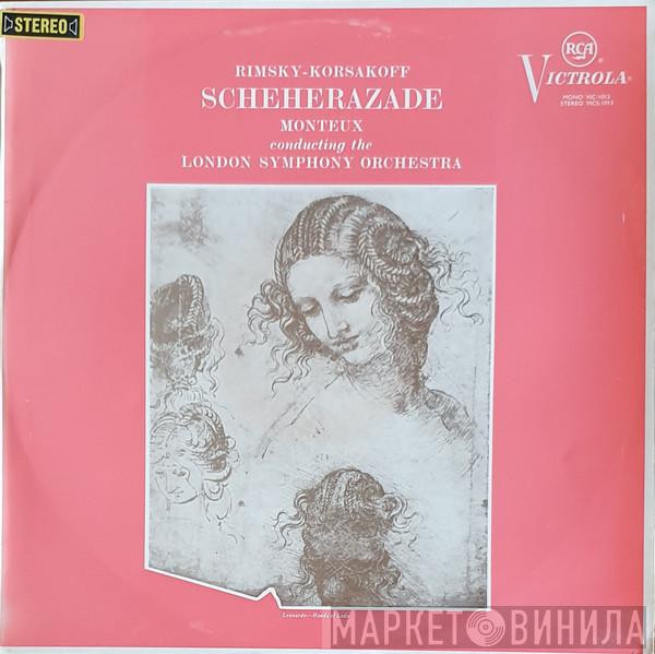 , Nikolai Rimsky-Korsakov , Pierre Monteux  The London Symphony Orchestra  - Scheherazade