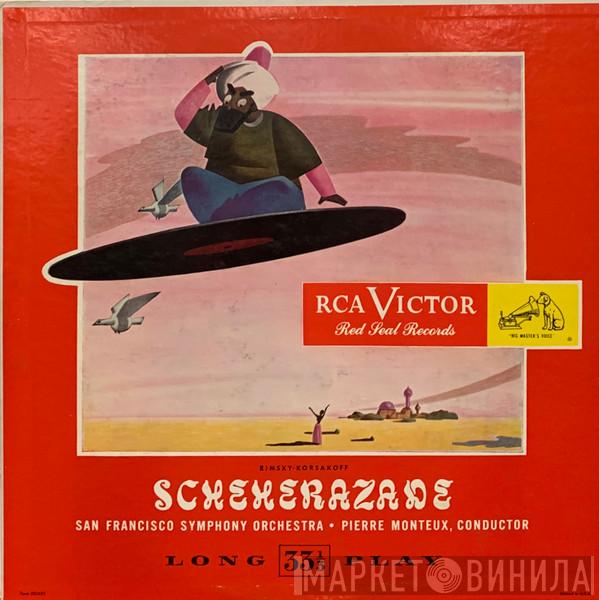 , Nikolai Rimsky-Korsakov , Pierre Monteux  The San Francisco Symphony Orchestra  - Scheherazade - Symphonic Suite, Op. 35