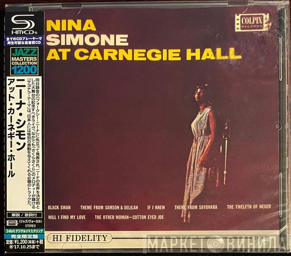  Nina Simone  - At Carnegie Hall