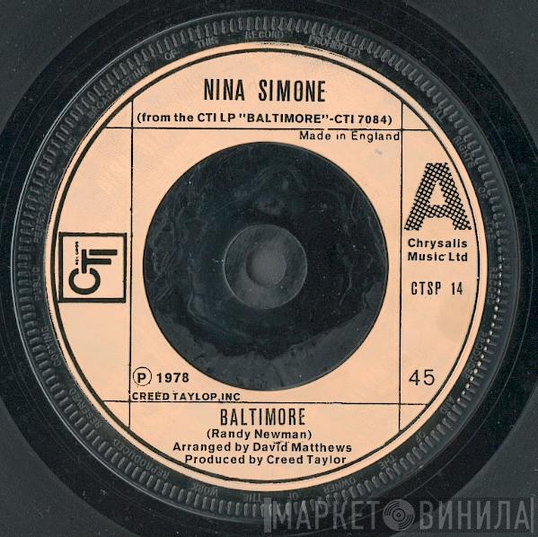  Nina Simone  - Baltimore