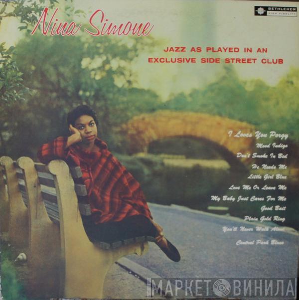 Nina Simone  - Jazz As Played In An Exclusive Side Street Club