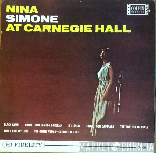  Nina Simone  - Nina Simone - At Carnegie Hall