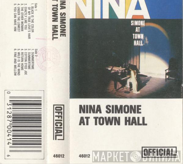 Nina Simone  - Nina Simone At Town Hall