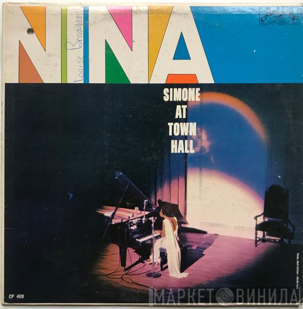  Nina Simone  - Nina Simone At Town Hall