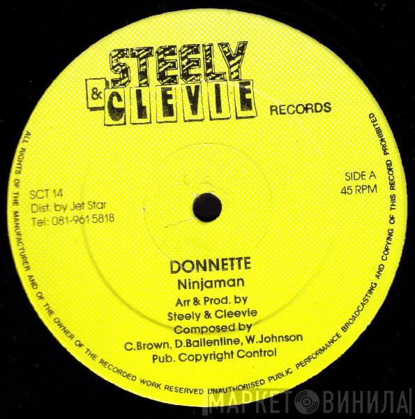 Ninjaman, Carlton Livingston - Donnette / Tonight