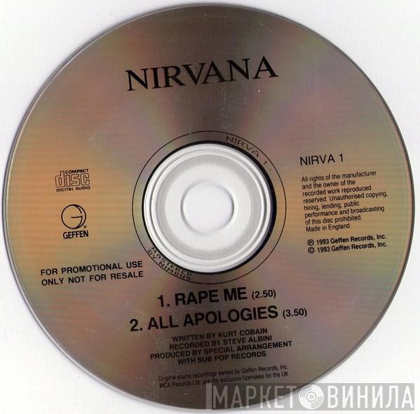  Nirvana  - Rape Me / All Apologies