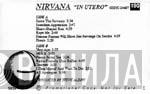  Nirvana  - In Utero