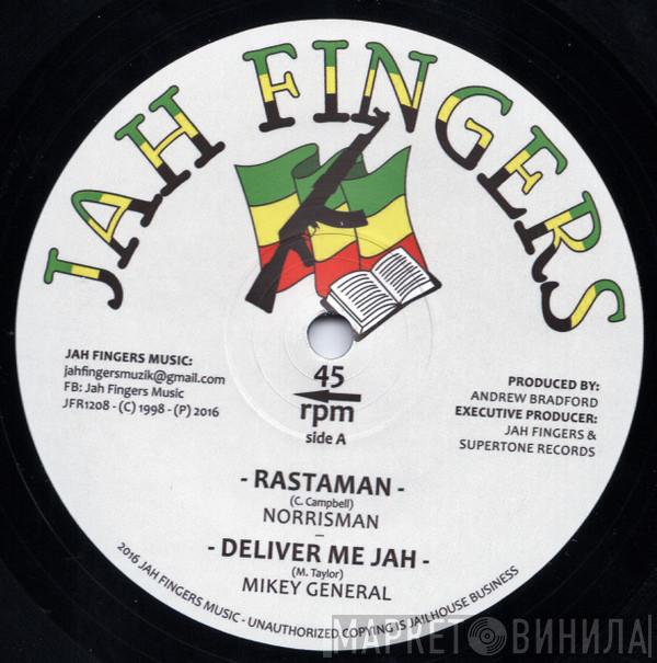 Norrisman, Mikey General, Buccaneer - Rastaman / Deliver Me Jah / Dem A Hypocrite