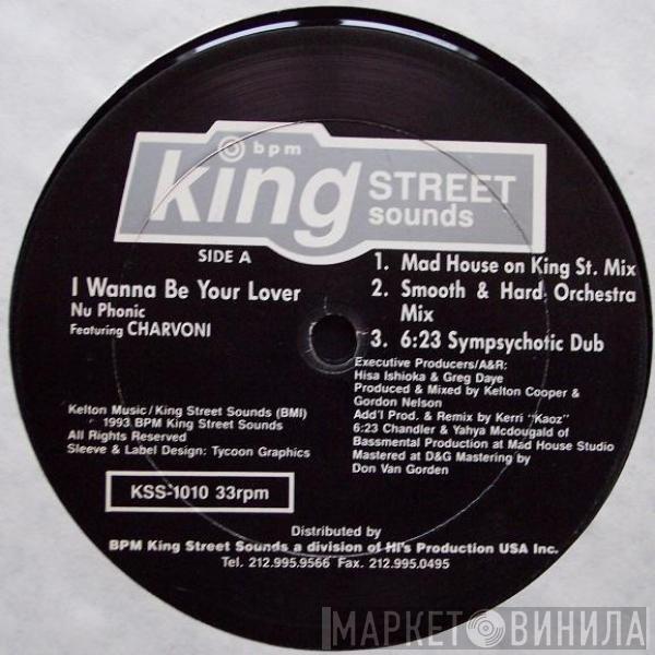 Nu Phonic, Charvoni - I Wanna Be Your Lover (Remixes)