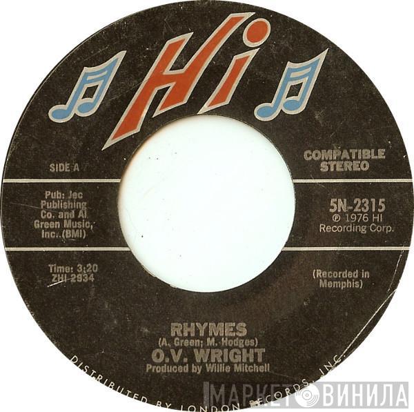 O.V. Wright  - Rhymes / Without You