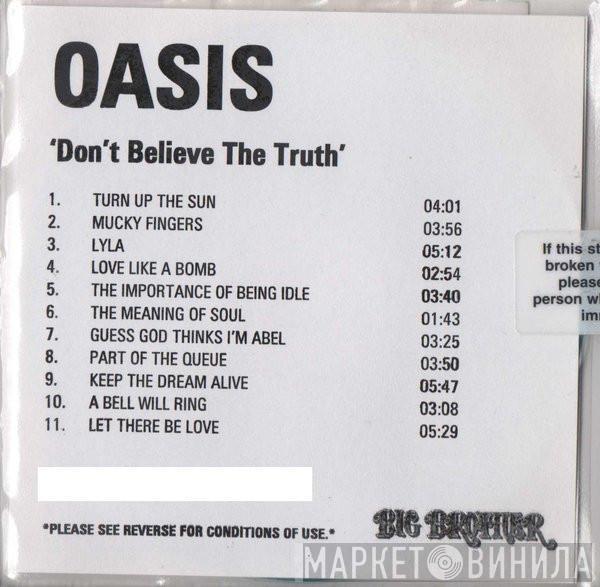  Oasis   - Don't Believe The Truth