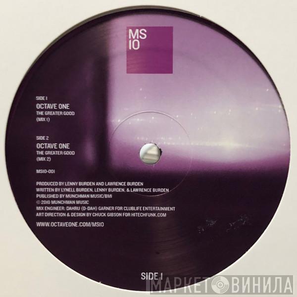  Octave One  - The Greater Good