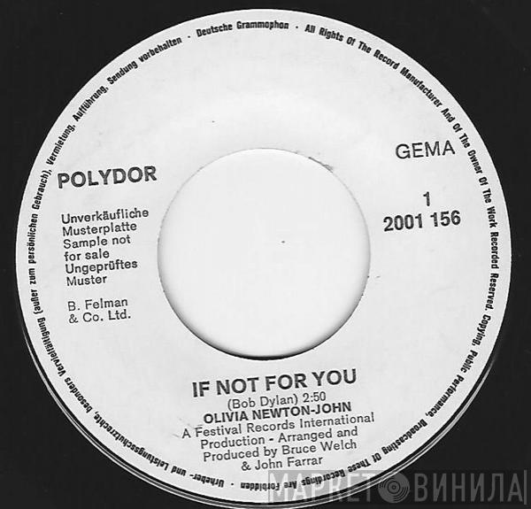  Olivia Newton-John  - If Not For You