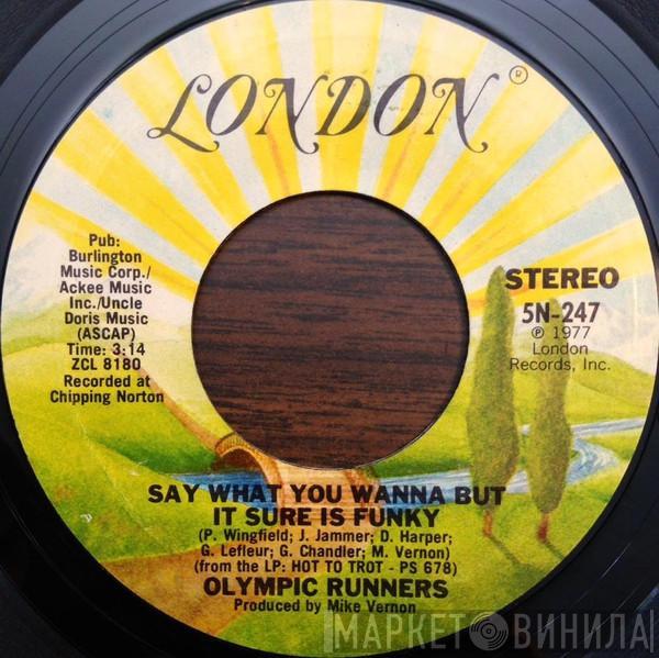 Olympic Runners - Say What You Wanna But It Sure Is Funky / The Kool Gent