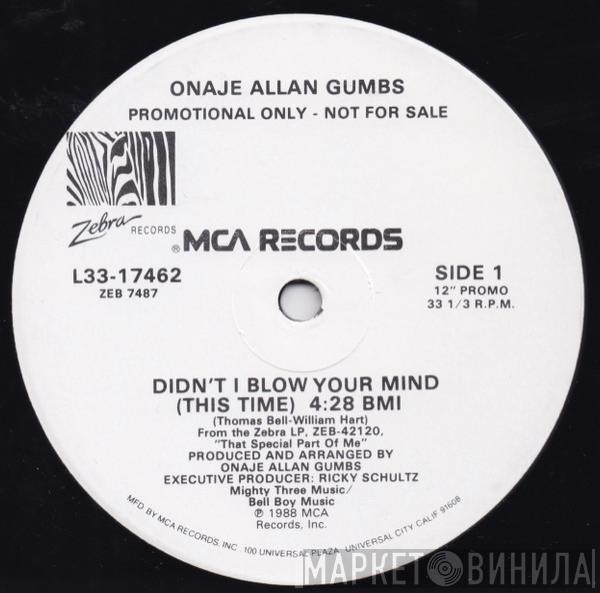Onaje Allan Gumbs - Didn't I Blow Your Mind (This Time)