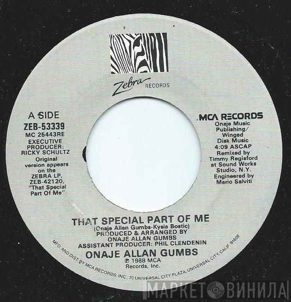 Onaje Allan Gumbs - That Special Part Of Me