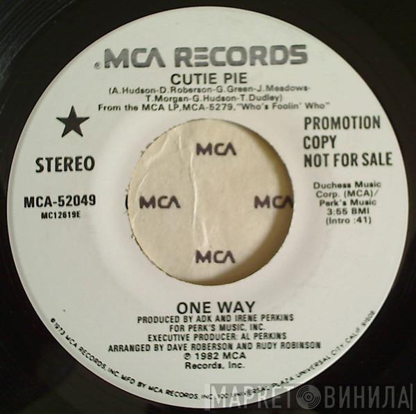  One Way  - Cutie Pie