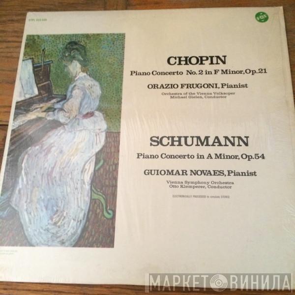 , Orazio Frugoni , Guiomar Novaes , Otto Klemperer  Michael Gielen  - Chopin Piano Concerto No. 2, Schumann Piano Concerto in A Minor, Op. 54