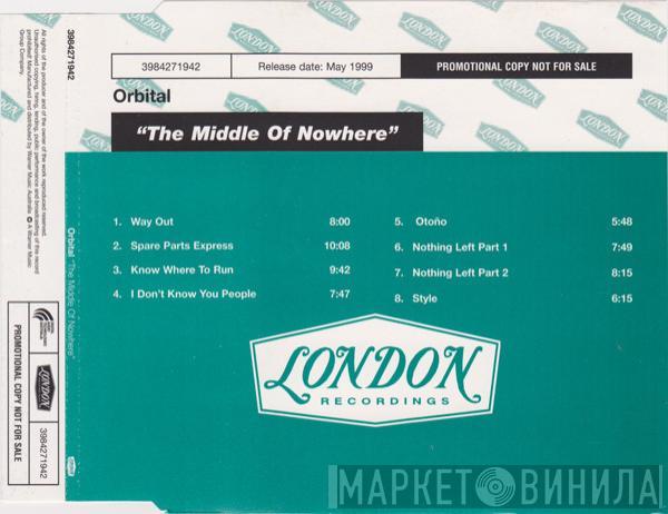  Orbital  - The Middle Of Nowhere