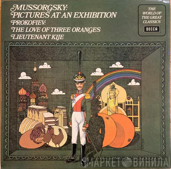 Orch. Modest Mussorgsky / Maurice Ravel  Sergei Prokofiev  - Pictures At An Exhibition / Lieutenant Kije / The Love Of Three Oranges