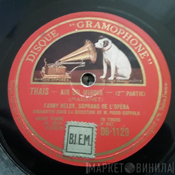 Orchestre Sous La Direction De Fanny Heldy - Piero Coppola  Jules Massenet  - Thaïs - Air Du Miroir