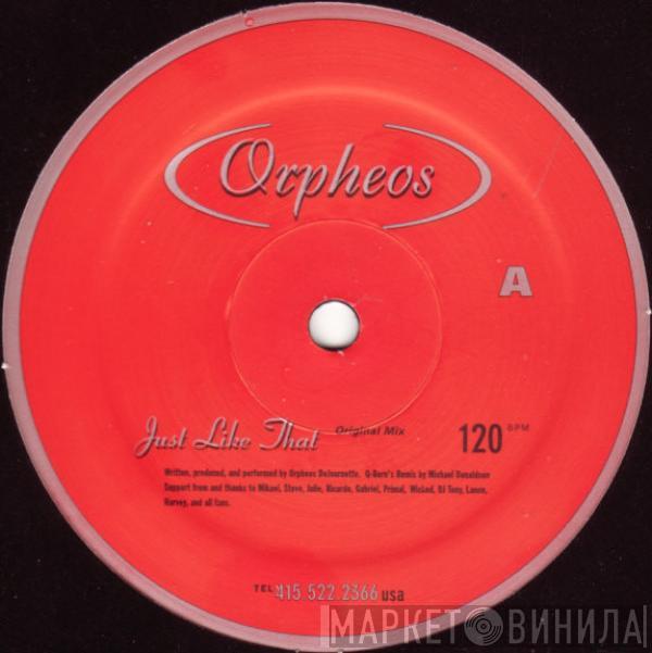 Orpheos De Journette - Just Like That