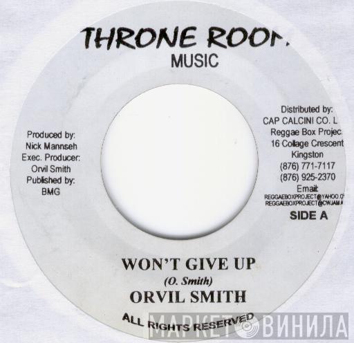  Orville Smith  - Won't Give Up