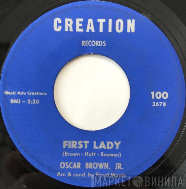 Oscar Brown Jr. - First Lady / World Of Trouble