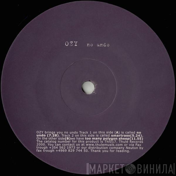 Ozy - No Undo